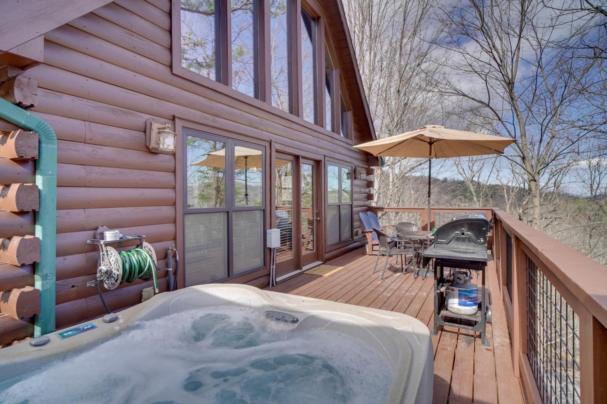 Hatcher Mtn Retreat Sevierville Cabin With Hot Tub! Ngoại thất bức ảnh