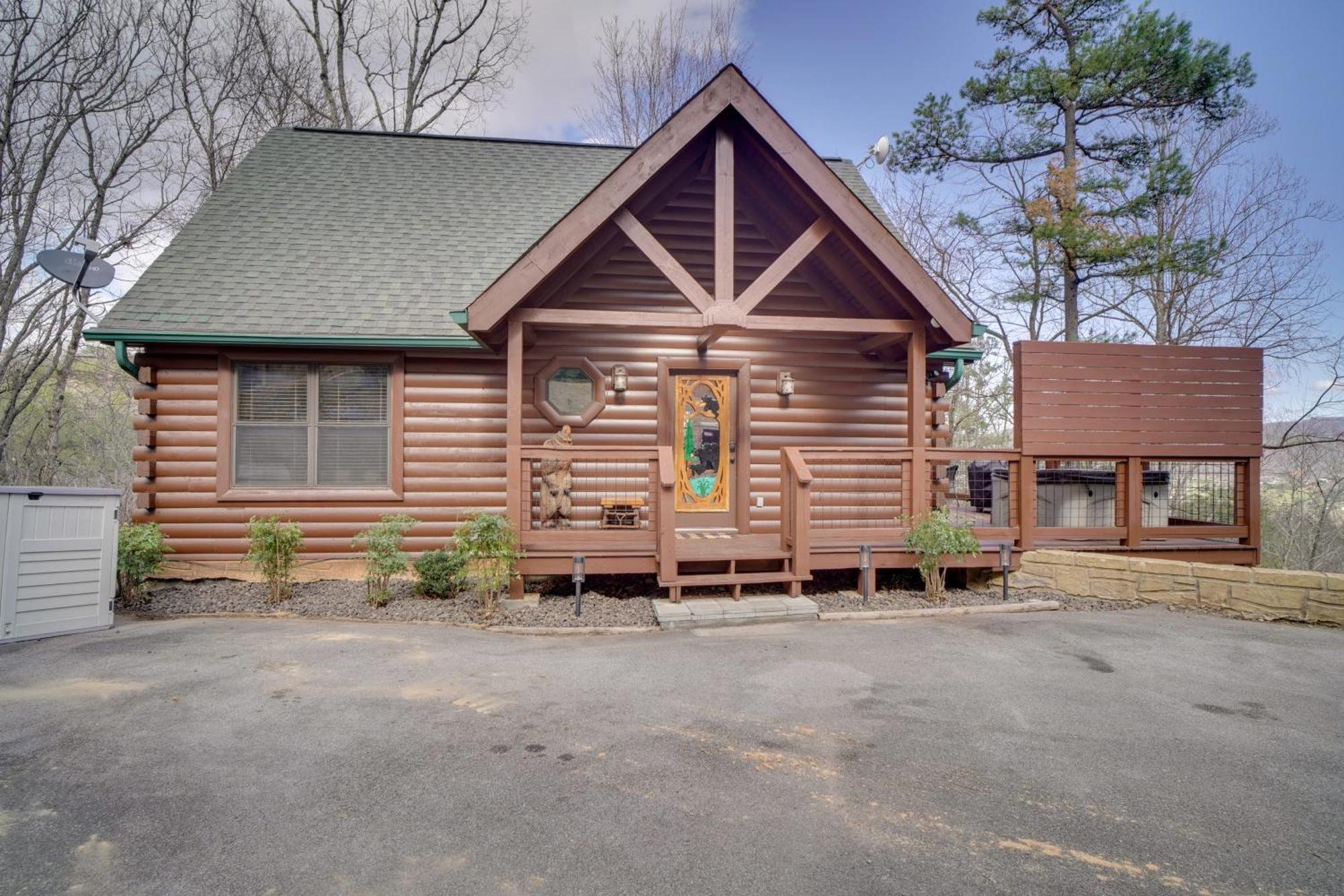 Hatcher Mtn Retreat Sevierville Cabin With Hot Tub! Ngoại thất bức ảnh